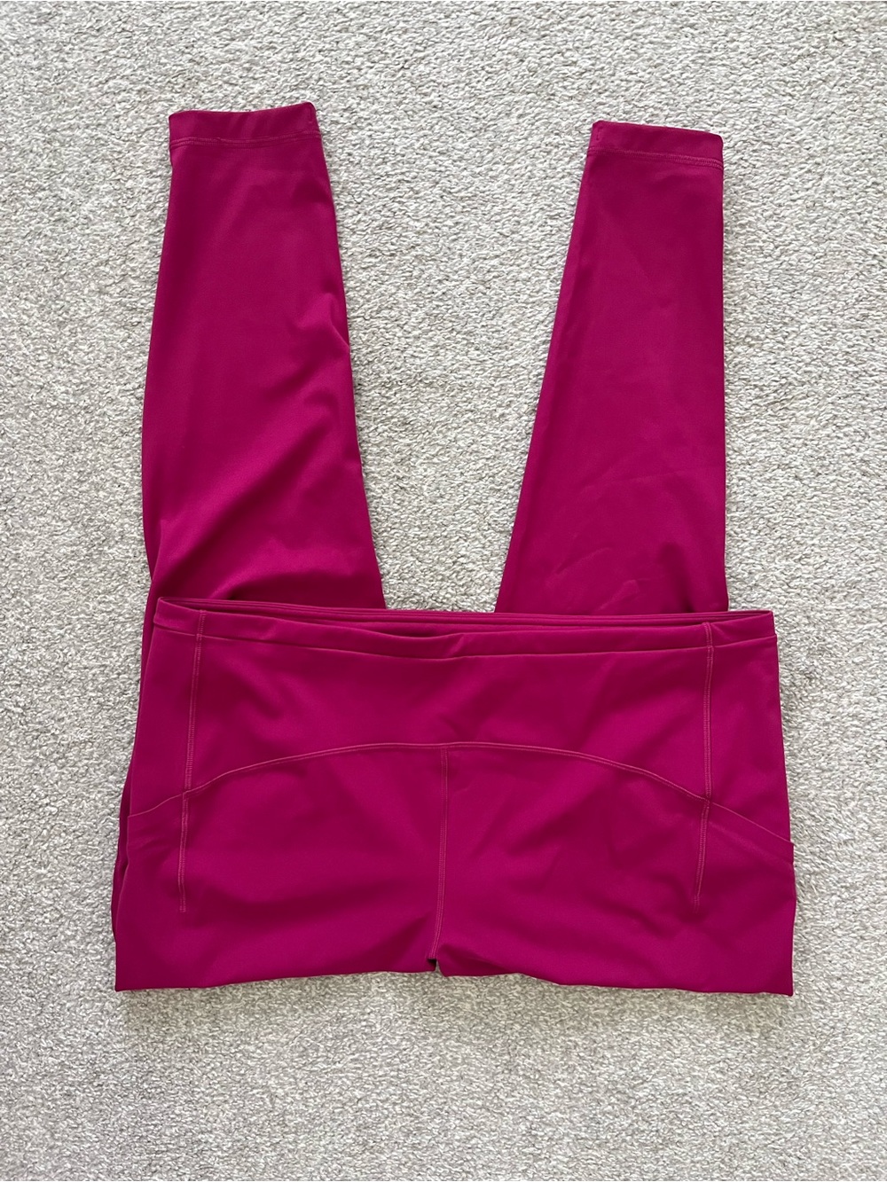 NWOT Lululemon Magenta Leggings Size 18